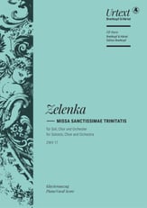 Missa Sanctissimae Trinitatis in A minor SATB Vocal Score cover